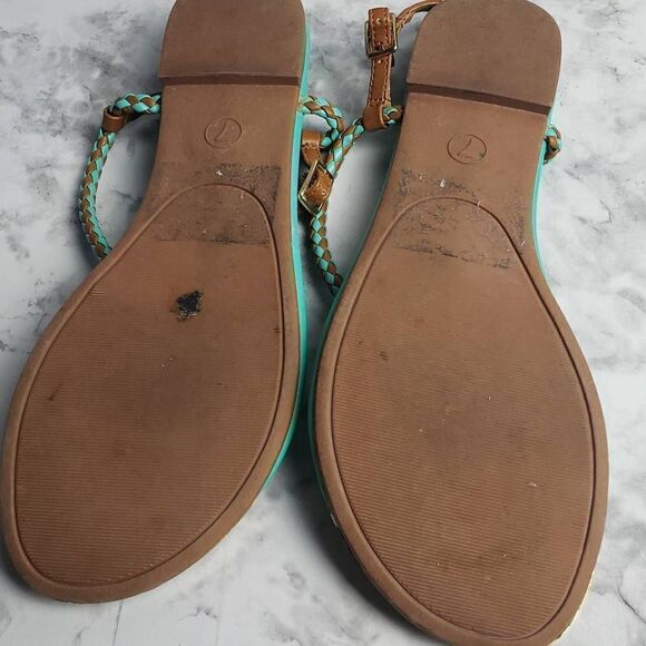 Mossimo Teal Sandals - Picture 8 of 11